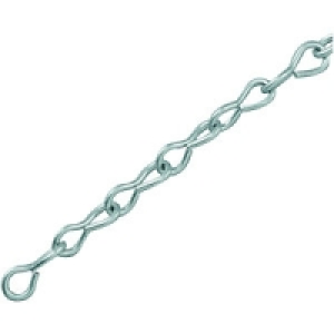 Wickes Galvanised Single Jack Chain 2x2000mm £2.59