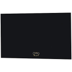 Rangemaster Classic Splashback Black Gloss 900mm