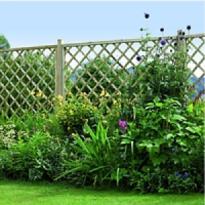 Wickes Diamond Lattice Screening Fence Panel 1.8mx1.8m £42.99