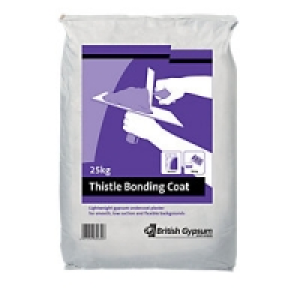 British Gypsum Thistle Bonding Coat Plaster 25kg £7.99