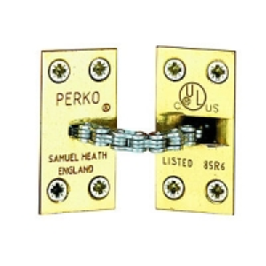 Perko R2 Square Door Closer Adjustable Brass