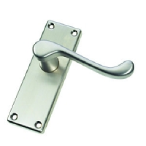Urfic Victorian Scroll Lever Latch Satin Nickel