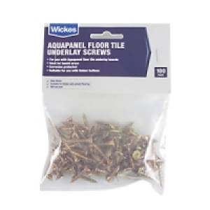 Knauf Aquapanel Floor Tile Underlay Screws Pack 100 £7.99