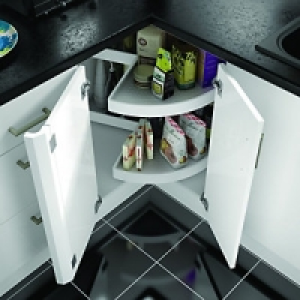 Wickes 2 Tier Carousel Unit White £62.00