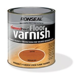 Ronseal Diamond Hard Floor Varnish Medium Oak 2.5L £42.98
