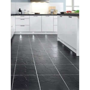 Wickes Vesuvio Black Matt Ceramic Floor Tile 320x320mm £9.99