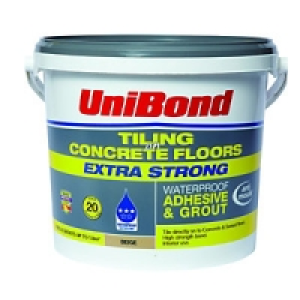 UniBond Tiling On Concrete Floors Waterproof Adhesive & Grou