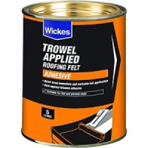 Wickes Trowel On Roofing Felt Adhesive 5L £19.99