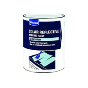 Wickes Aluminium Solar Reflective Roof Paint 5L £30.99