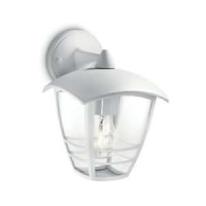 Philips 60W Creek Wall Lantern White £24.99