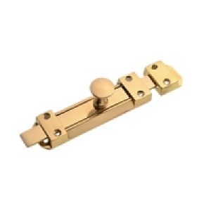 Wickes Flat Tower Bolt Brass Effect 152mm £10.49