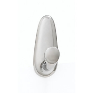 Command Small Metal Hook Polished Chrome