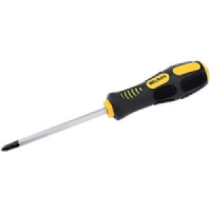 Wickes Cross Slot Pound Thru Screwdriver No.2 x 100mm
