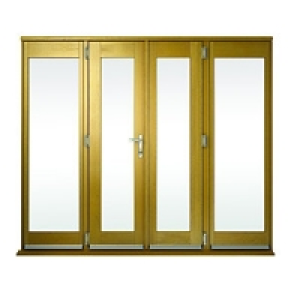 Wickes Albery Pattern 10 Solid Oak French Doors 10ft with 2  £2.79