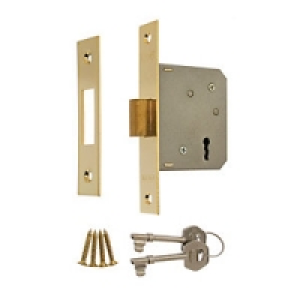 ERA 3 Lever Mortice Deadlock 64mm Brass