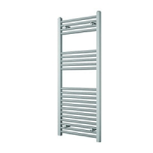 Wickes Straight Towel Radiator Chrome 1200x500mm