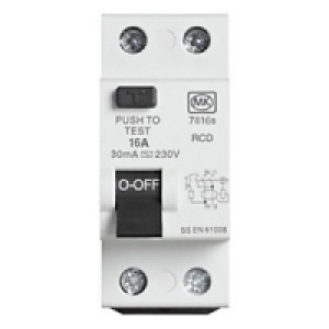 MK RCD 16A 30MA 6KA Two Module DP £49.99