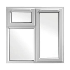 Wickes uPVC A Rated Casement Window White 1010x1190mm RH Sid £213.99