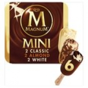 Magnum Mini Classic, Almond & White Ice C £2.00