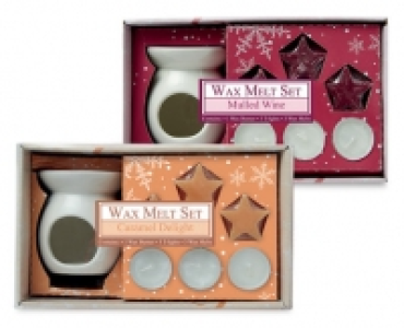 Wax Melt Burner Gift Set