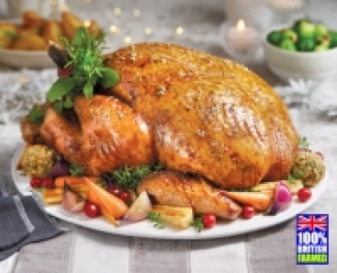 Dry Plucked Free Range Rumburgh Farm Bronze Turkey