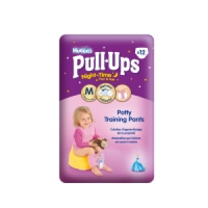 Wilko  Huggies Pull-Ups Night-Time Potty Training Pants Medium Girl