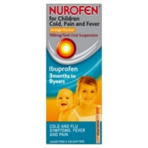 for Children Cold Pain and Fever Ibuprofen Oral Suspension O £3.00