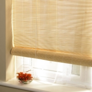 Wilko  Blind Bamboo Natural 122cm
