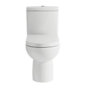 Wickes Phoenix Toilet Pan, Cistern with Soft Close Toilet Se