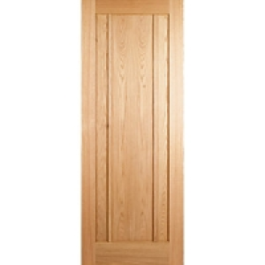 Wickes York Internal Oak Veneer Door 3 Panel 1981 x 838mm