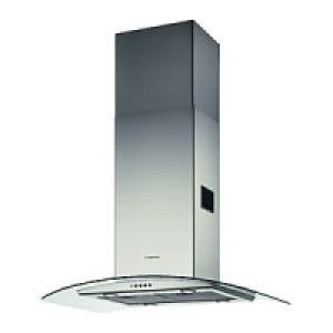 Wickes EFA90245X Curved Glass Island Chimney Cooker Hood Sta &pound;615.00