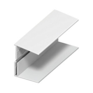 Wickes PVCu White Top/Vertical Edge Cladding Trim 2500mm £13.45