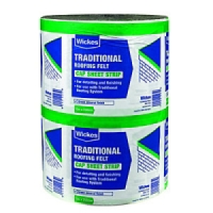 Wickes Traditional Green Cap Sheet Strip 250mmx10m