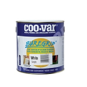 Coo-var Suregrip Anti-slip Floor Paint White 2.5L