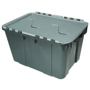 Wickes Shatterproof Storage Crate 55L