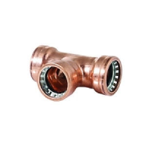 Wickes Copper Pushfit Equal Tee 10mm