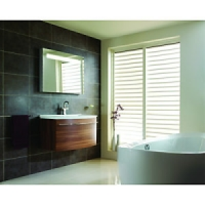 Wickes Bathroom Curved Drawer Unit Walnut 900mm