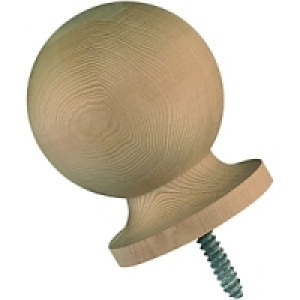 Wickes Tradition Hemlock Balltop For Newel Posts