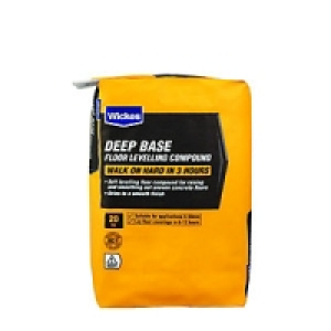 Wickes Deep Base Self Levelling Floor Compound 20kg