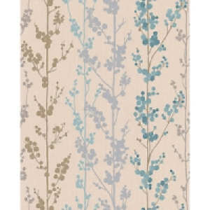 Superfresco Easy Berries Decorative Wallpaper Teal 10m £17.49