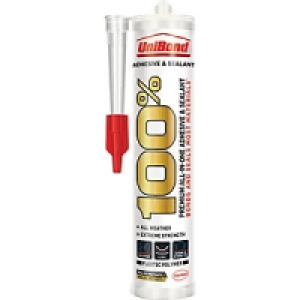 UniBond 100% Bond & Seal Adhesive & Sealant Cartridge Transl