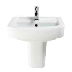 Wickes Capri Basin with Full Pedestal 500mm £112.50