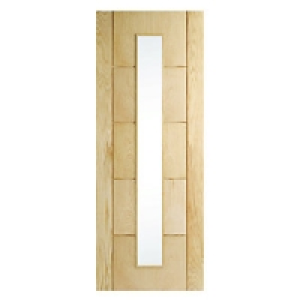 Wickes Thame Internal Glazed Door Oak Veneer 5 Panel 1981x76 £179.00