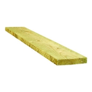 Wickes Treated Sawn 19x100x2400mm Pack 5