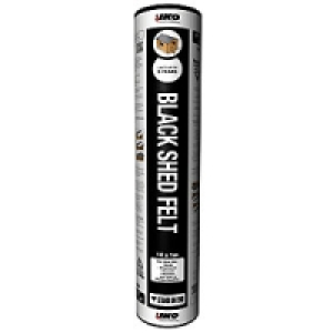 Wickes Black Shed Felt 10x1m
