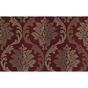 Superfresco Splendour Decorative Wallpaper Red/Cream 10m £15.49