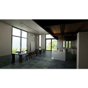 Wickes Basaltina Black Porcelain Wall & Floor Tile 300x600mm