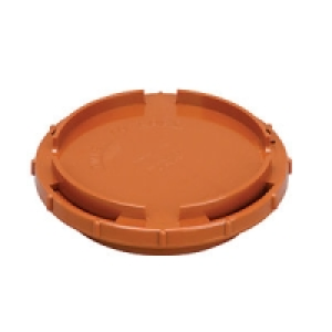 Wickes 110mm Access Cap Spigot Tail Terracotta