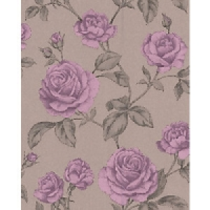 Graham & Brown Countess Decorative Wallpaper Lavender 10m £17.49