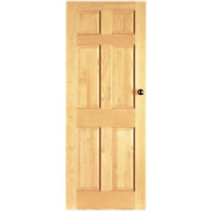 Wickes Durham Internal Fire Door Clear Pine 6 Panel 1981x838 £134.99